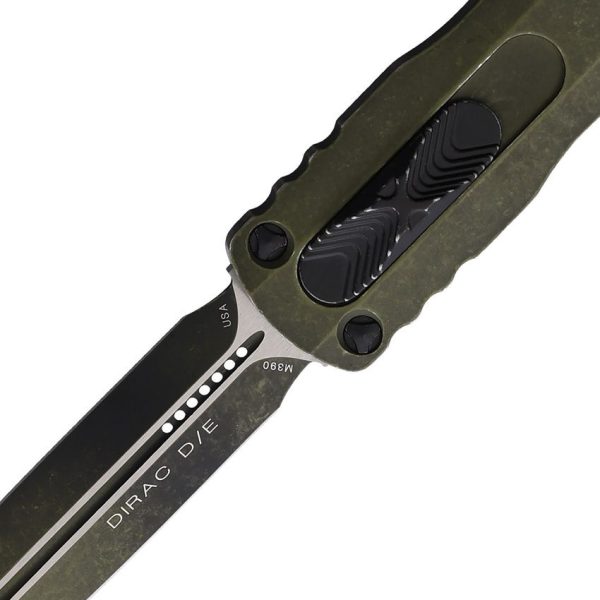 Microtech Auto Dirac D/E OTF Weathered Green