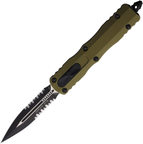 Microtech Auto Dirac D/E OTF OD Green M390
