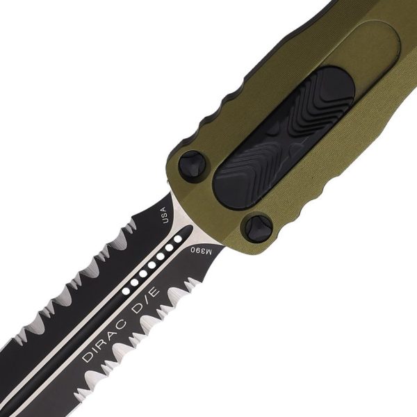 Microtech Auto Dirac D/E OTF OD Green M390