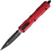 Microtech Auto Dirac D/E OTF Red Serrated