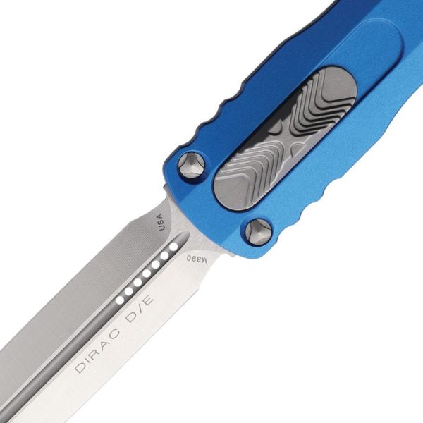 Microtech Auto Dirac D/E OTF Blue Satin