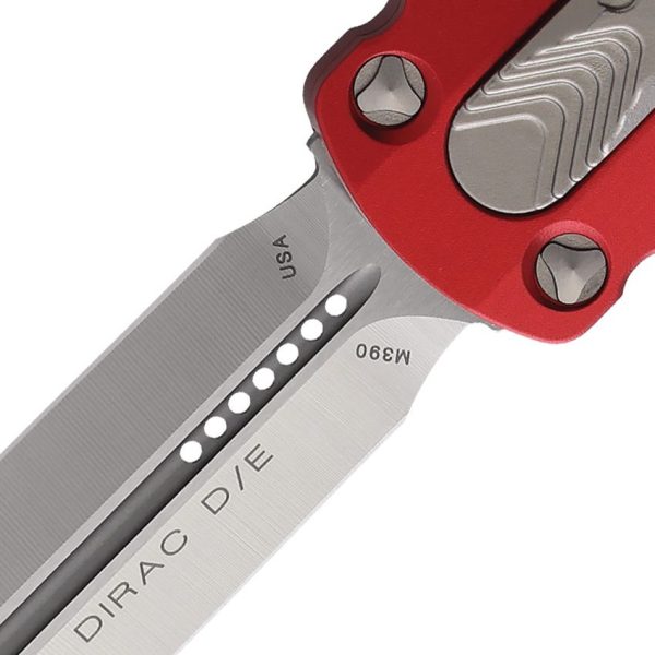 Microtech Auto Dirac D/E OTF Red Satin