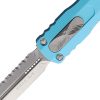 Microtech Auto Dirac D/E OTF Turquoise Serrated