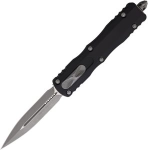 Microtech Dirac Delta D/E Automatic OTF - Apocalyptic Black