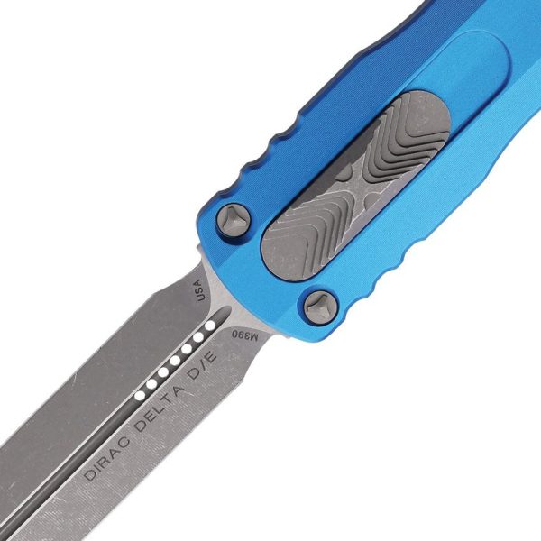 Microtech Dirac Delta D/E Automatic OTF - Turquoise Handle