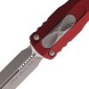 Microtech Dirac Delta D/E Automatic OTF - Merlot Handle