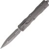 Microtech Dirac Delta D/E Automatic OTF - Gray Handle