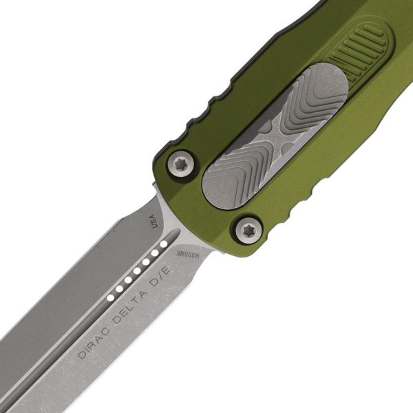 Microtech Dirac Delta D/E Automatic OTF - OD Green Handle