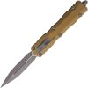 Microtech Dirac Delta D/E Automatic OTF - Tan Handle