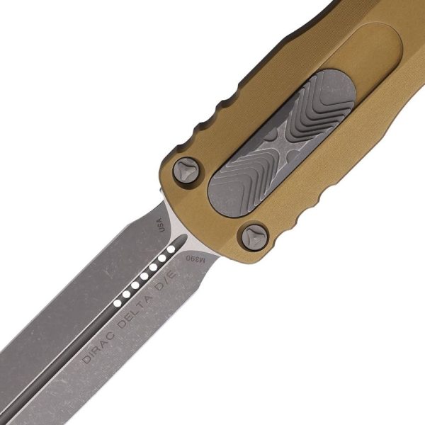Microtech Dirac Delta D/E Automatic OTF - Tan Handle