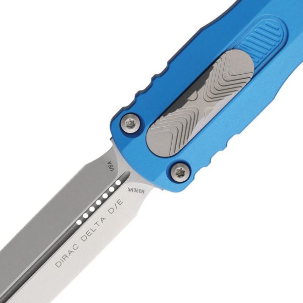 Microtech Auto Dirac Delta D/E OTF Blue Aluminum