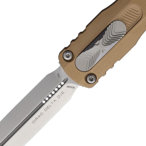 Microtech Auto Dirac Delta D/E OTF Brown Aluminum