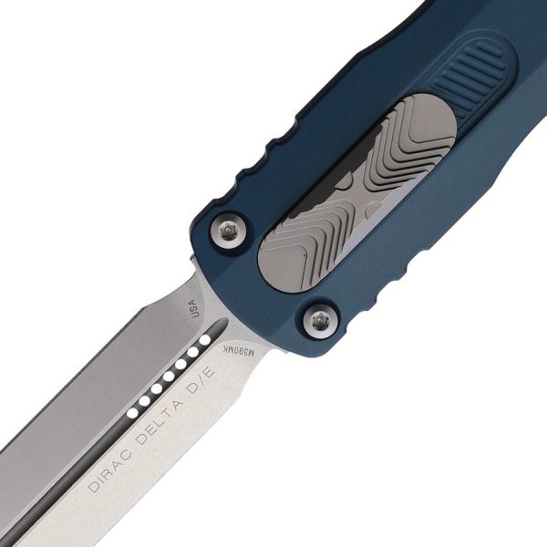 Microtech Auto Dirac Delta D/E OTF Deep Ocean