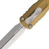 Microtech Auto Dirac Delta D/E OTF Tan Aluminum