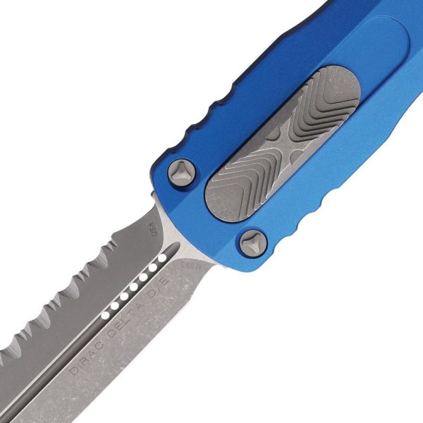 Microtech Auto Dirac Delta Apocalyptic Blue