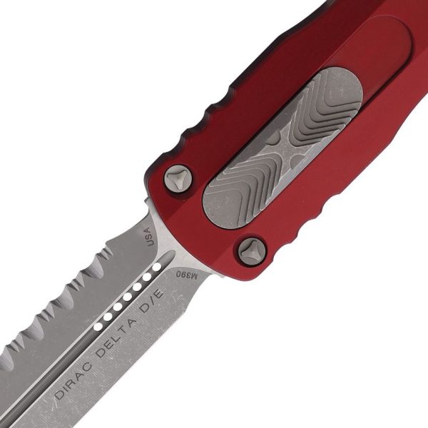 Microtech Auto Dirac Delta Merlot Handle OTF
