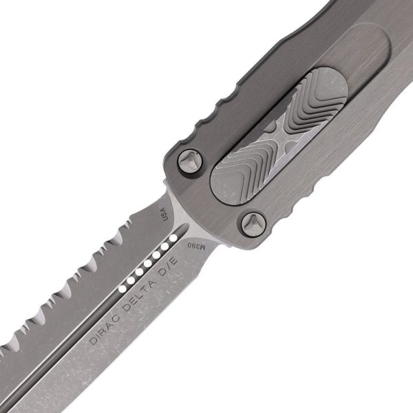 Microtech Auto Dirac Delta Gray Apocalyptic