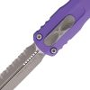Microtech Auto Dirac Delta Purple Handle OTF
