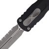Microtech Auto Dirac Delta Apocalyptic Serrated