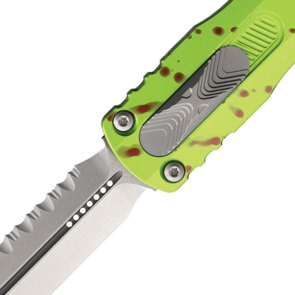 Microtech Dirac Delta D/E OTF ZOMBIE-TECH Edition