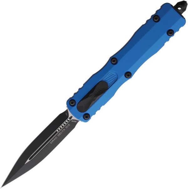 Microtech Auto Dirac Delta D/E OTF Blue