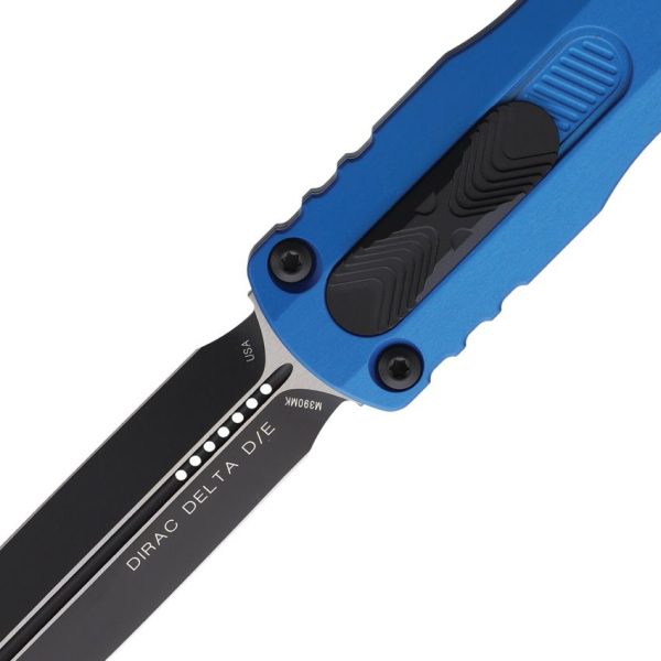 Microtech Auto Dirac Delta D/E OTF Blue