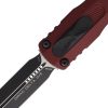 Microtech Auto Dirac Delta D/E OTF Merlot