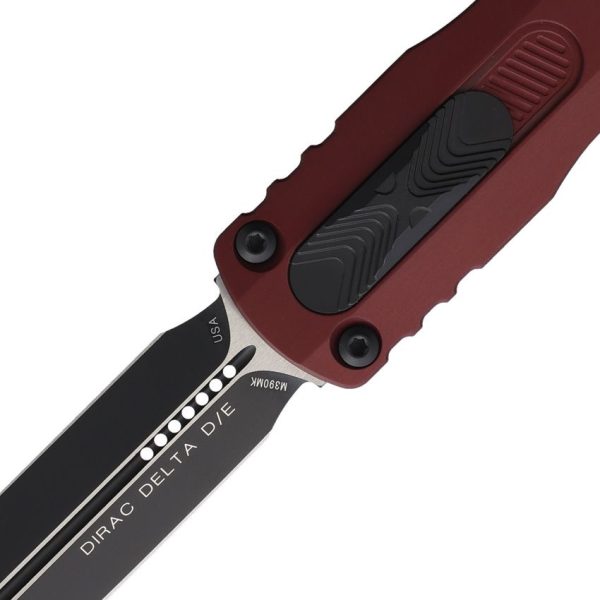 Microtech Auto Dirac Delta D/E OTF Merlot