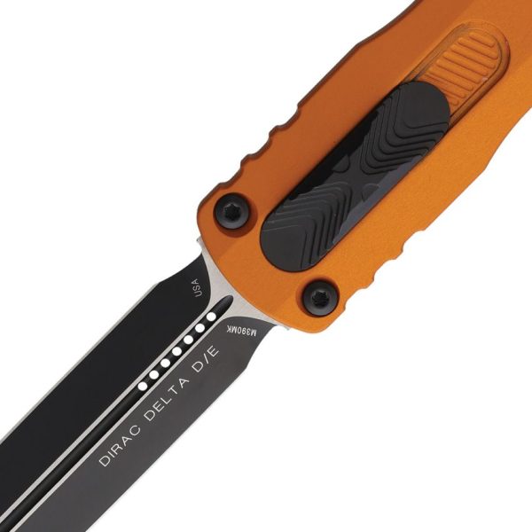 Microtech Dirac Delta D/E OTF Auto - Tangerine M390