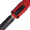 Microtech Dirac Delta D/E OTF Auto - Red M390