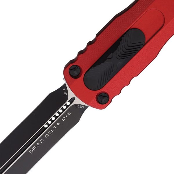 Microtech Dirac Delta D/E OTF Auto - Red M390