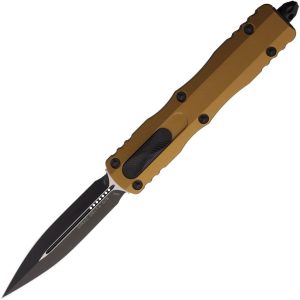 Microtech Dirac Delta D/E OTF Auto - Tan M390