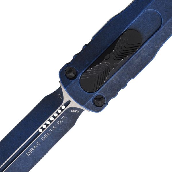 Microtech Dirac Delta D/E OTF Auto - Weathered Blue M390