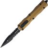 Microtech Dirac Delta D/E OTF Auto - Tan
