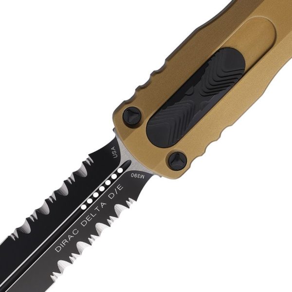 Microtech Dirac Delta D/E OTF Auto - Tan