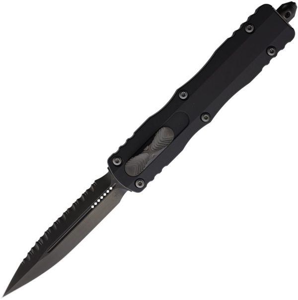 Microtech Auto Dirac Delta D/E OTF DLC Black