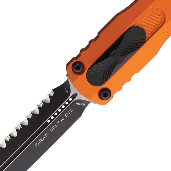 Microtech Auto Dirac Delta D/E OTF Tangerine