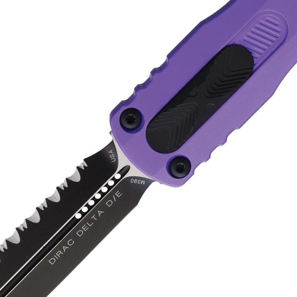 Microtech Auto Dirac Delta D/E OTF Purple