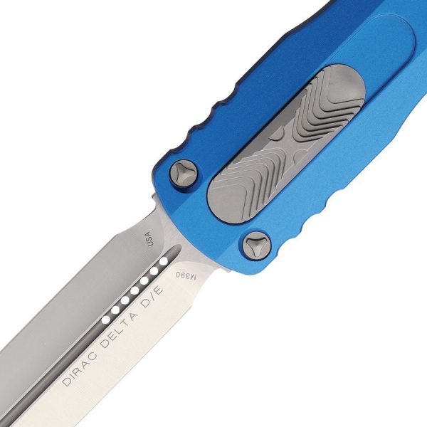 Microtech Auto Dirac Delta D/E OTF Blue
