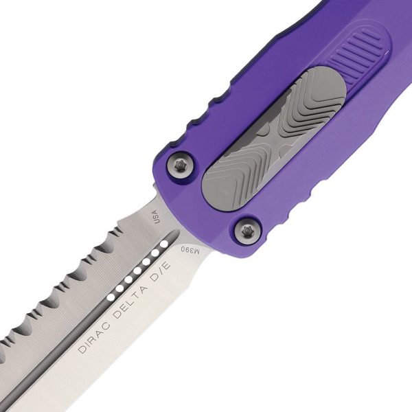 Microtech Auto Dirac Delta D/E OTF Purple