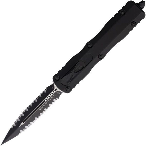 Microtech Auto Dirac Delta D/E OTF Black