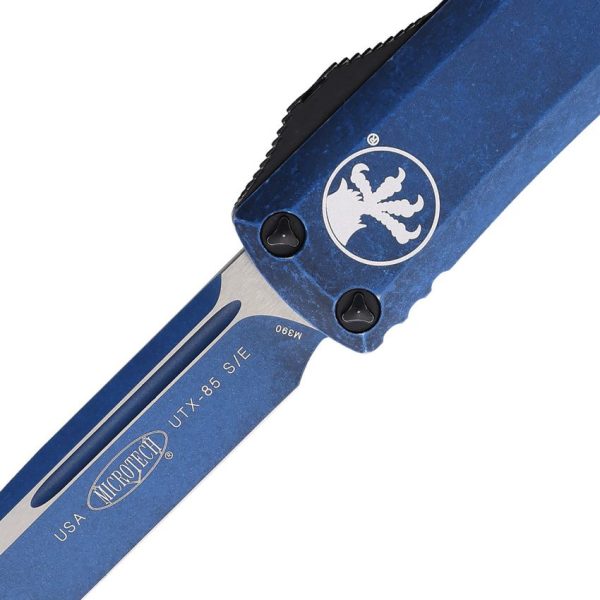 Microtech UTX-85 Auto OTF Weathered Blue