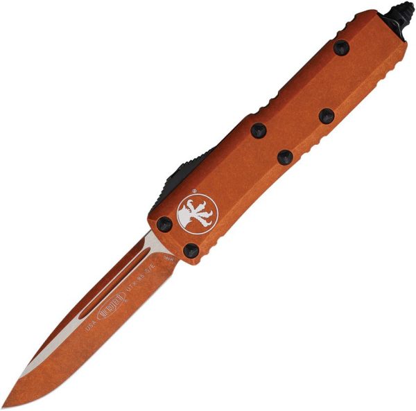 MCT2311WOR.jpg Microtech UTX-85 Auto OTF Weathered Orange