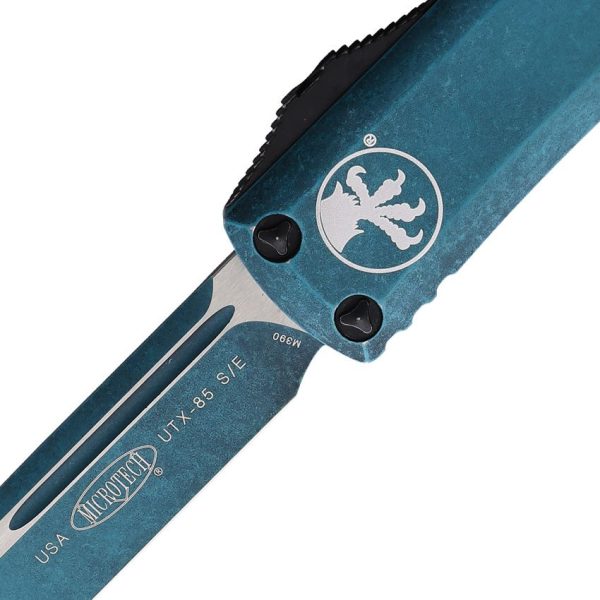 Microtech UTX-85 Auto OTF Weathered Turquoise