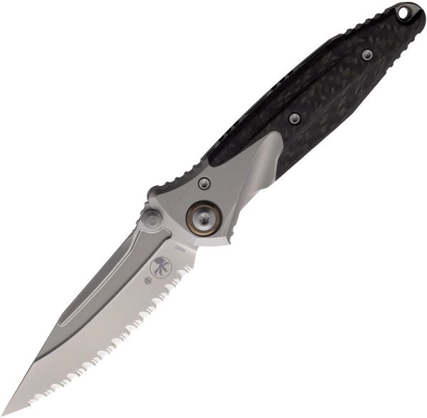 Microtech Socom Bravo Mini Serrated Framelock - Titanium
