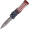 Microtech Hera D/E OTF Auto - American Flag
