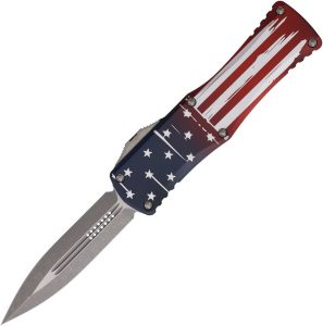 Microtech Hera D/E OTF Auto - American Flag