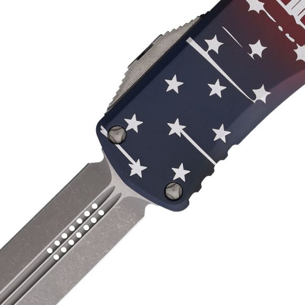 Microtech Hera D/E OTF Auto - American Flag