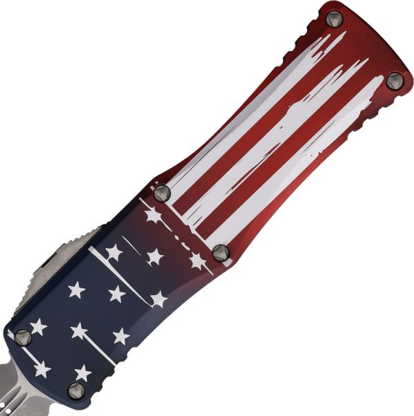 Microtech Hera D/E OTF Auto - American Flag