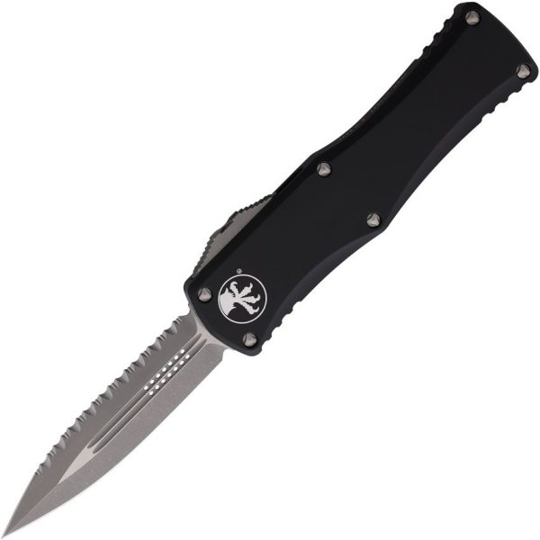 Microtech Auto Hera D/E OTF Apocalyptic Serrated Dagger